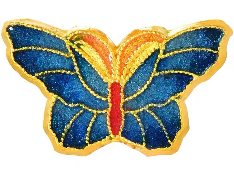 Sequin Butterfly Applique Patch Set - Blue, Yellow, Fuchsia, White Ins –  Patch Parlor